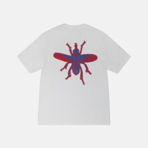 Mosca domestica blanca Camiseta Stussy