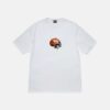 Mariquita Blanca Camiseta Stussy